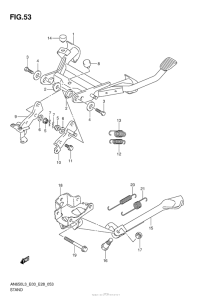AN650 Подножка