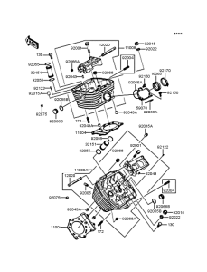 VN400 Головка цилиндров