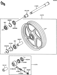 ZG1000 Front hub(zg1000-a9)