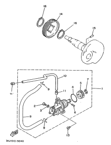 YE50 Масляный насос