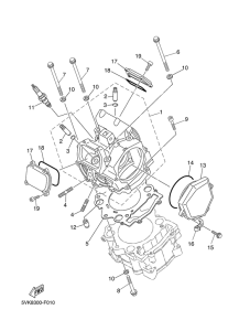  Головка цилиндров