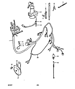 GS550 Жгут проводов