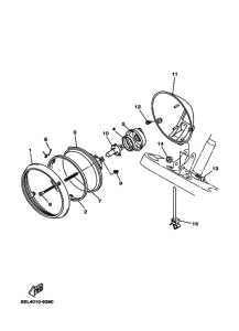 XVS1100 ﾍﾂﾄﾞﾗｲﾄ