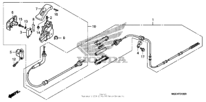 VFR1200F (DCT) Стояночный тормоз