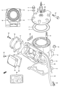 RM250 Цилиндр