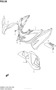 AN650Z Front Leg Shield