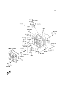 LV1000 Cylinder head(front)