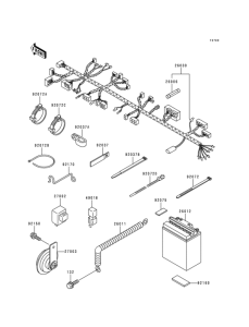 KDX125 Электрика