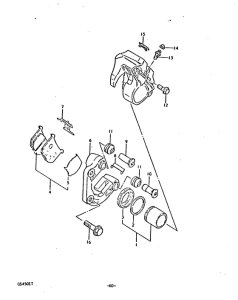 GS450 Front caripers