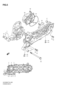 UX150 Картер двигателя