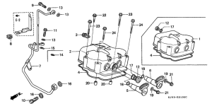 CH125 Крышка головки цилиндров