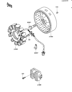 KL600 Generator / regulator