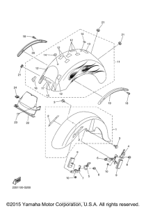 XVS11AWXB Крыло