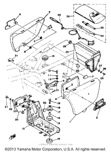 XS1100F Side cover - tool