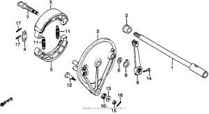 GL500I Задний тормоз