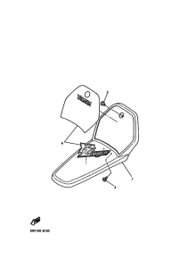 PW80 Крыло переднее в сборе