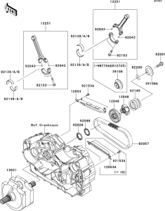 VN1700 Коленвал