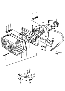 ZR50 Задний комбинированный сигнал