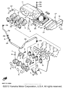 FJ1200BC Воздушный фильтр