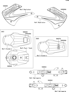  Labels(kx85-a3 / b3)