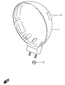 VS800 Фара головного света