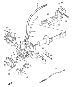 VS800 Carburetor assy