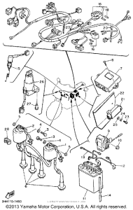 FZR600RD Электрика