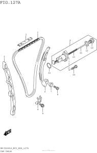 RM-Z250 Цепь ГРМ