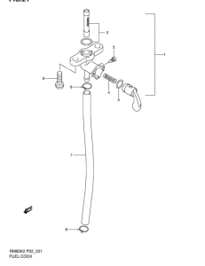 RM85 Топливный кран