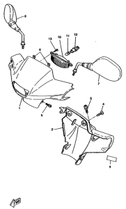 CW50RSX Обтекатель 1