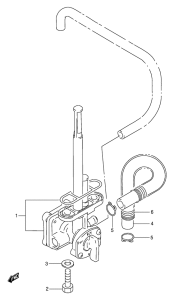 DR650 Топливный кран