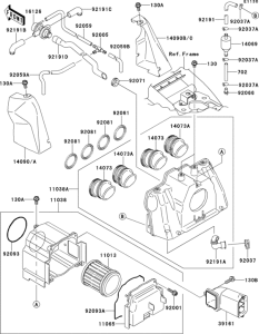 ZR1200 Воздушный фильтр