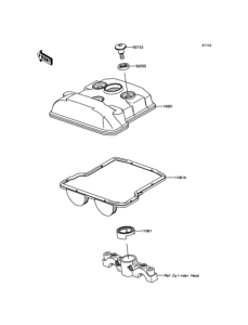  シリンダヘッドカバー