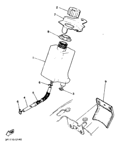PW50 Reservoir a huile