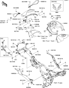 EX300 Обтекатели