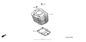 XR200R Цилиндры