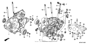  Картер двигателя