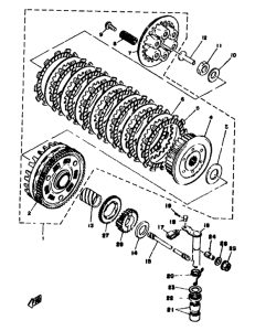 SR500 Сцепление