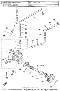 MX175G Масляный насос