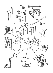 YZF600R YZF600RV Equipo electrico