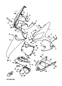 XQ125 Щиток облицовочный