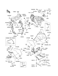 ZX1400 Cowling lowers(1 / 2)