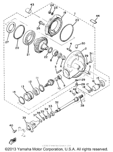XJ650LH Ведущий вал