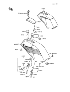 AR125 Топливный бак