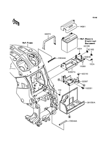 ZG1400 Короб для АКБ