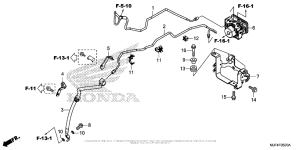 CTX700N DCT Модуль ABS