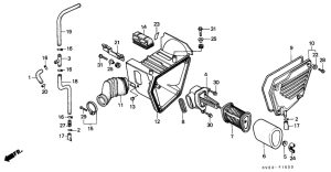 XLX350 Воздухоочиститель