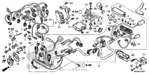 CB1000R Жгут проводов