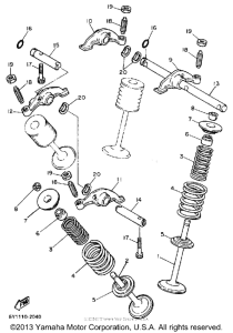 XT600SC Клапана