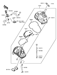 EX650 エアクリーナ